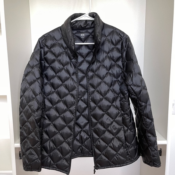 Uniqlo Jackets & Coats Uniqlo Puffer Black Women Large Quilted Down